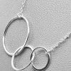 Graduated Open Ring Necklace