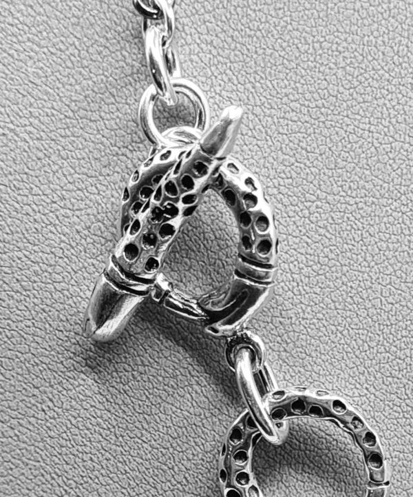 Connected Ring/Snake Necklace