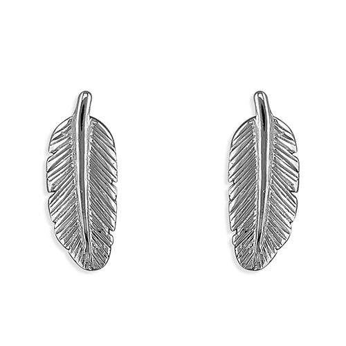 Small feather stud