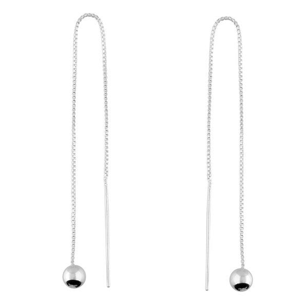 Plain bead with chain pull-through