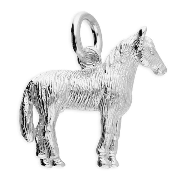 Sterling Silver Horse Pendant & Chain