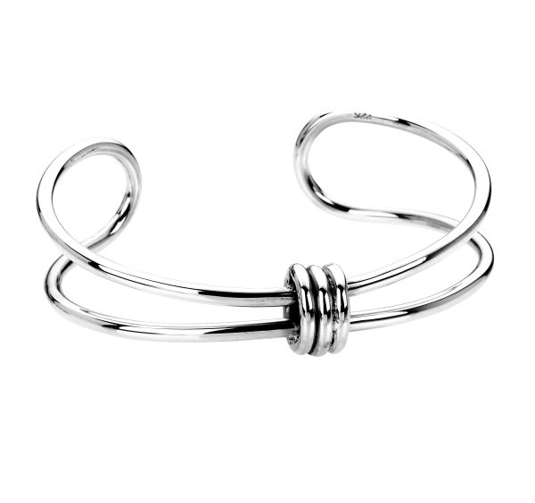 Open 3 Ring Front Bangle