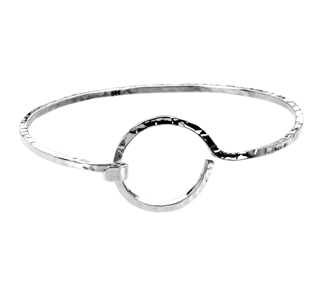 Lightweight Hoop & Hook Bangle Lightweight Hoop & Hook Bangle