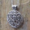 Screenshot Large Round Celtic Disc Pendant