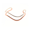 ZB002C-2 Double Wave Copper and Silver Cuff