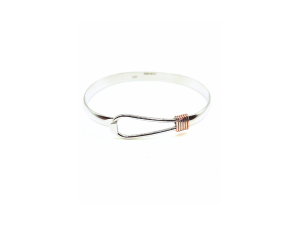 Copper Rope & Hoop Bangle