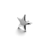 ZE029 Polished Star Stud