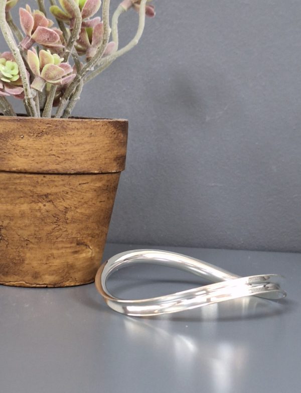 Concave Polished Bangle