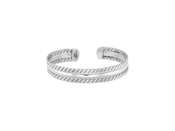 Wide Barley Twist Cuff