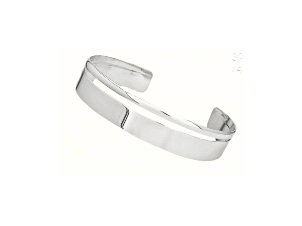 Cut Out Polished Cuff