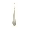 Long Polished Bevel End Earrings