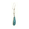 Recon Turquoise Teardrop Earrings