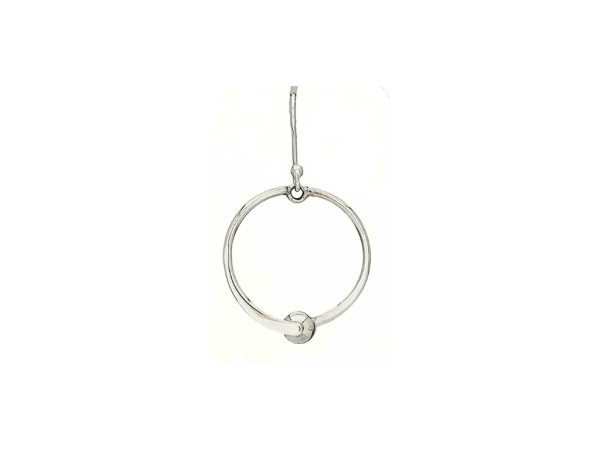 Hoop and Ball Drop Earrings