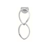 Double Open Oval  Ring Hoops