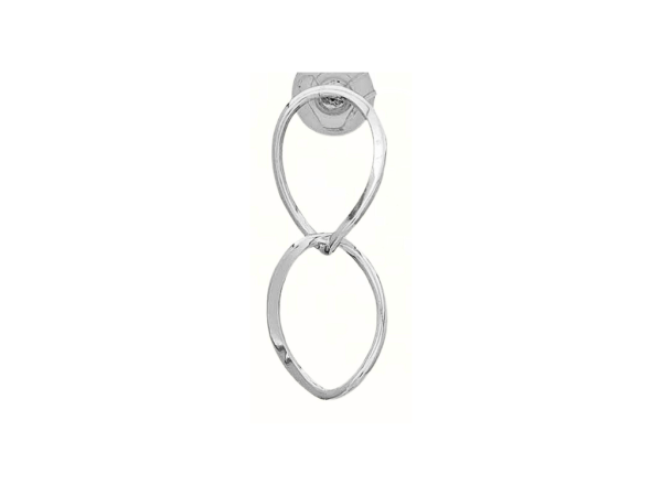 Double Open Oval  Ring Hoops