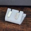 Micro Polished Oblong Stud