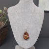 Screenshot Sterling Silver Baltic Amber Pendant and Chain
