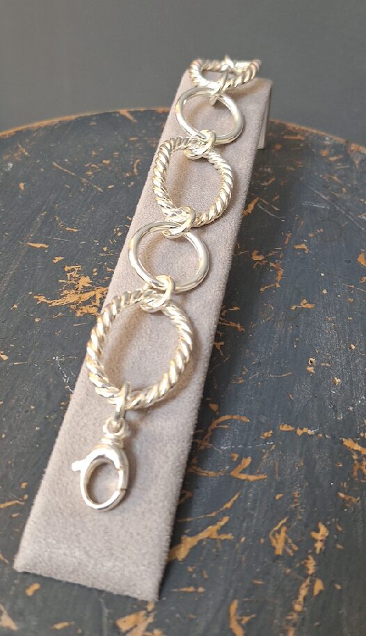 Alternate Barley Twist Bracelet