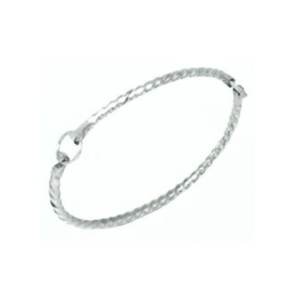 Barley Twist Gated Bangle