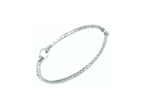 Barley Twist Gated Bangle