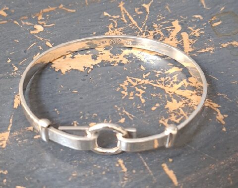 Hoop, Hook And Ring Bangle