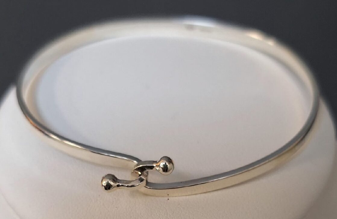 Hook and Pin Bangle