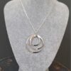 Triple Ring Pendant and Chain