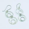 Screenshot Double open ring Drop Earrings