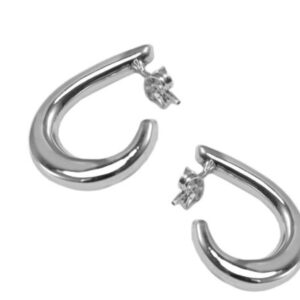 Polished Hook Hoops