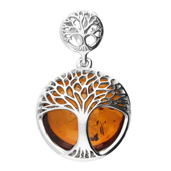 Amber Tree of Life Pendant