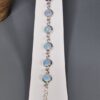 Reconstructed Opal Link Bracelet