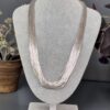 30 Strand Liquid Silver Necklace