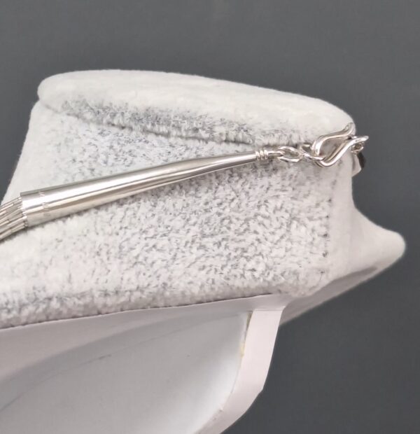 30 Strand Liquid Silver Necklace