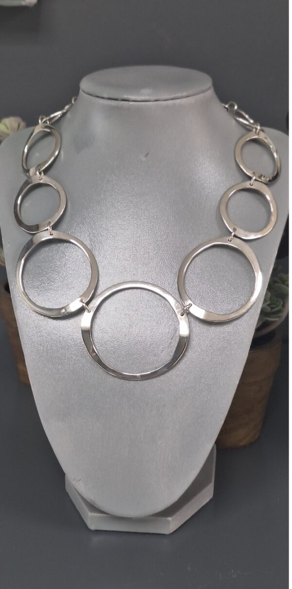 Open Ring Mega Necklace