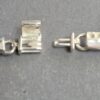 Hammered Linked Square Necklace