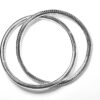Double Multi Textured Full Bangle