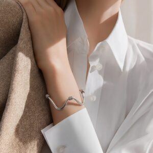 Zig Zag Cuff Bangle