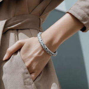 Round Dalmatian Full Bangle