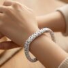 Square Dalmatian Full Bangle