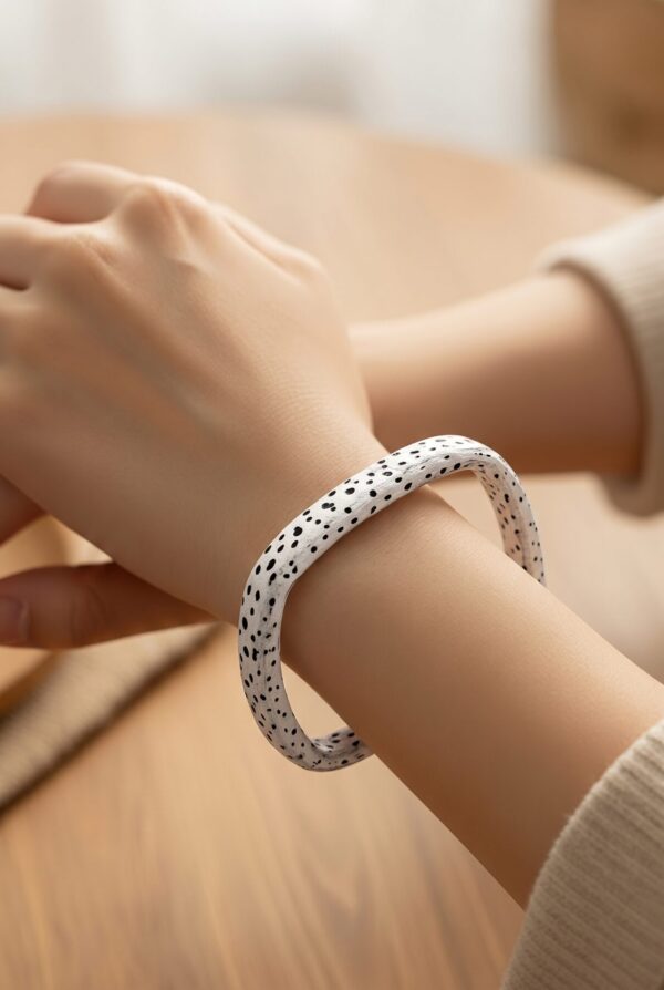 Square Dalmatian Full Bangle