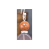 Elegant Goldstone Disc Drop Earrings